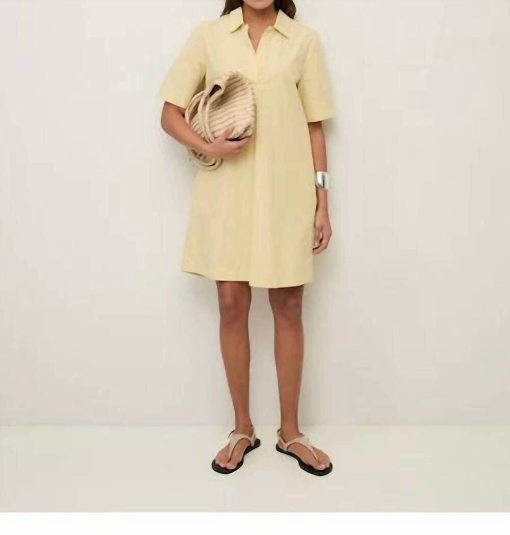 NEW YERSE maggie mini dress in ecru